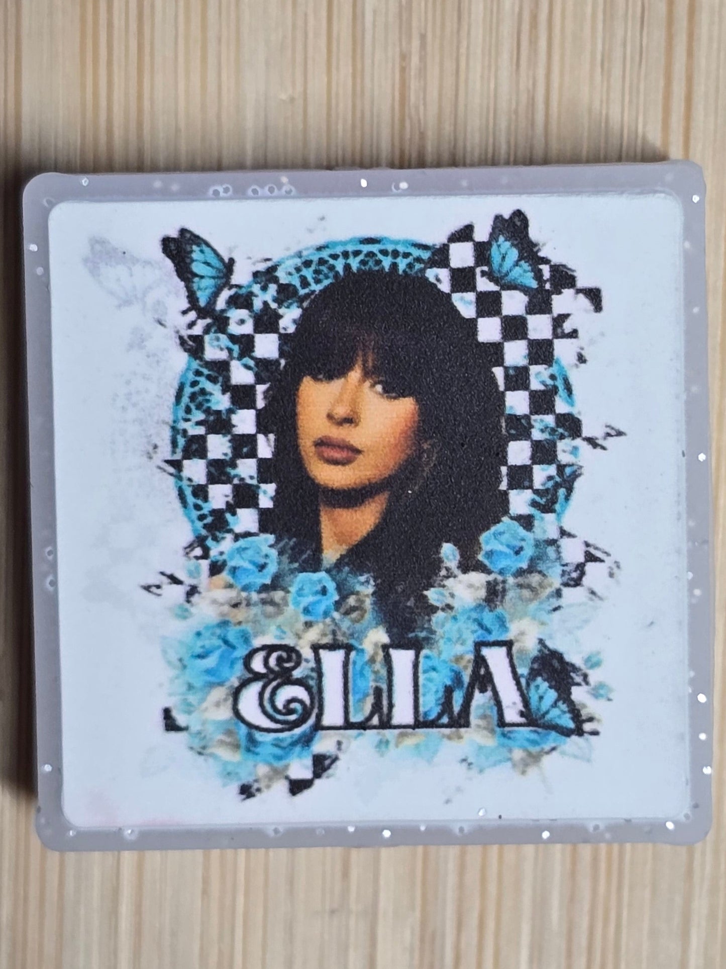 Focal silicone printed country singer