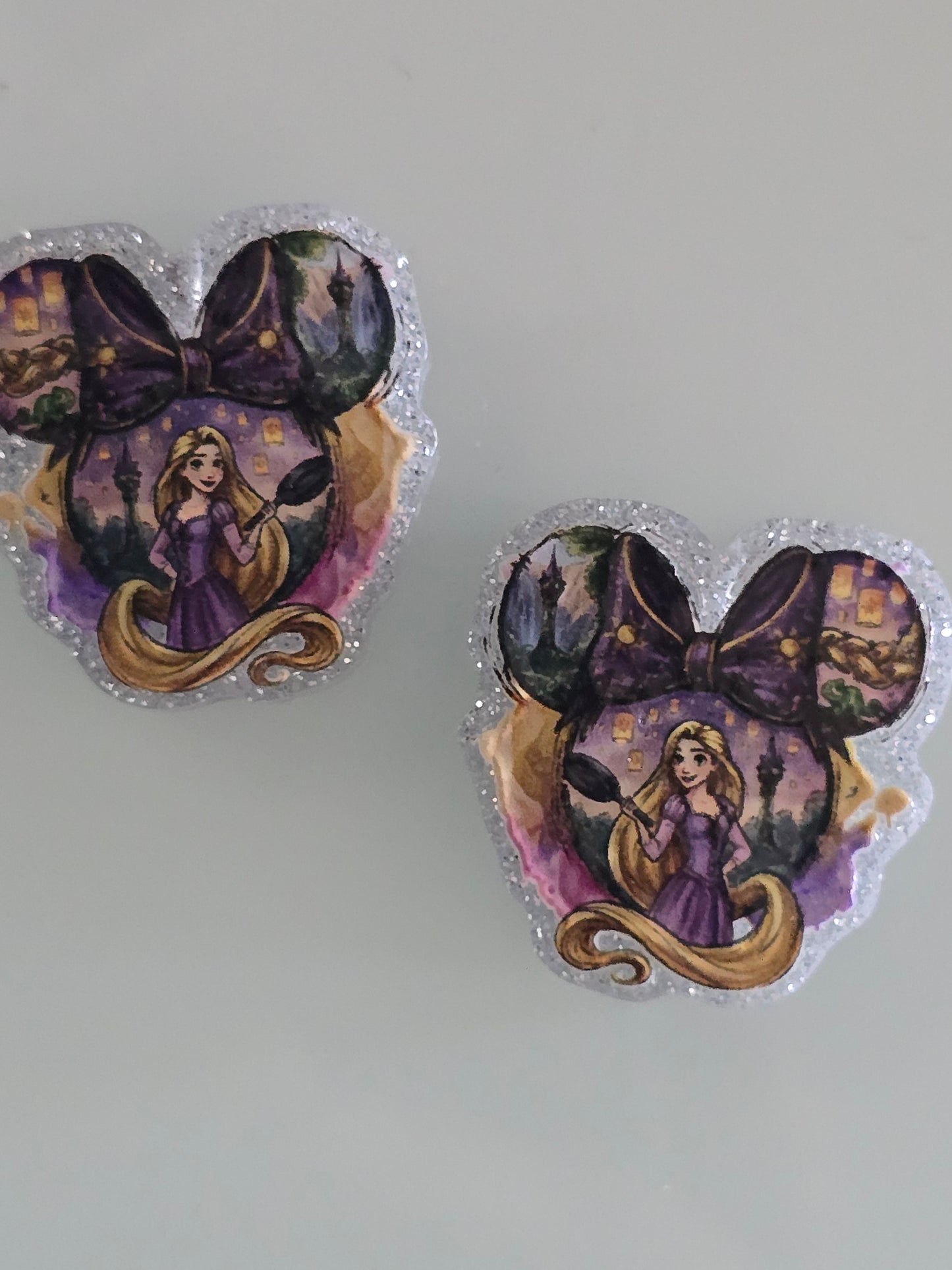 Acrylic focal beads DS princess