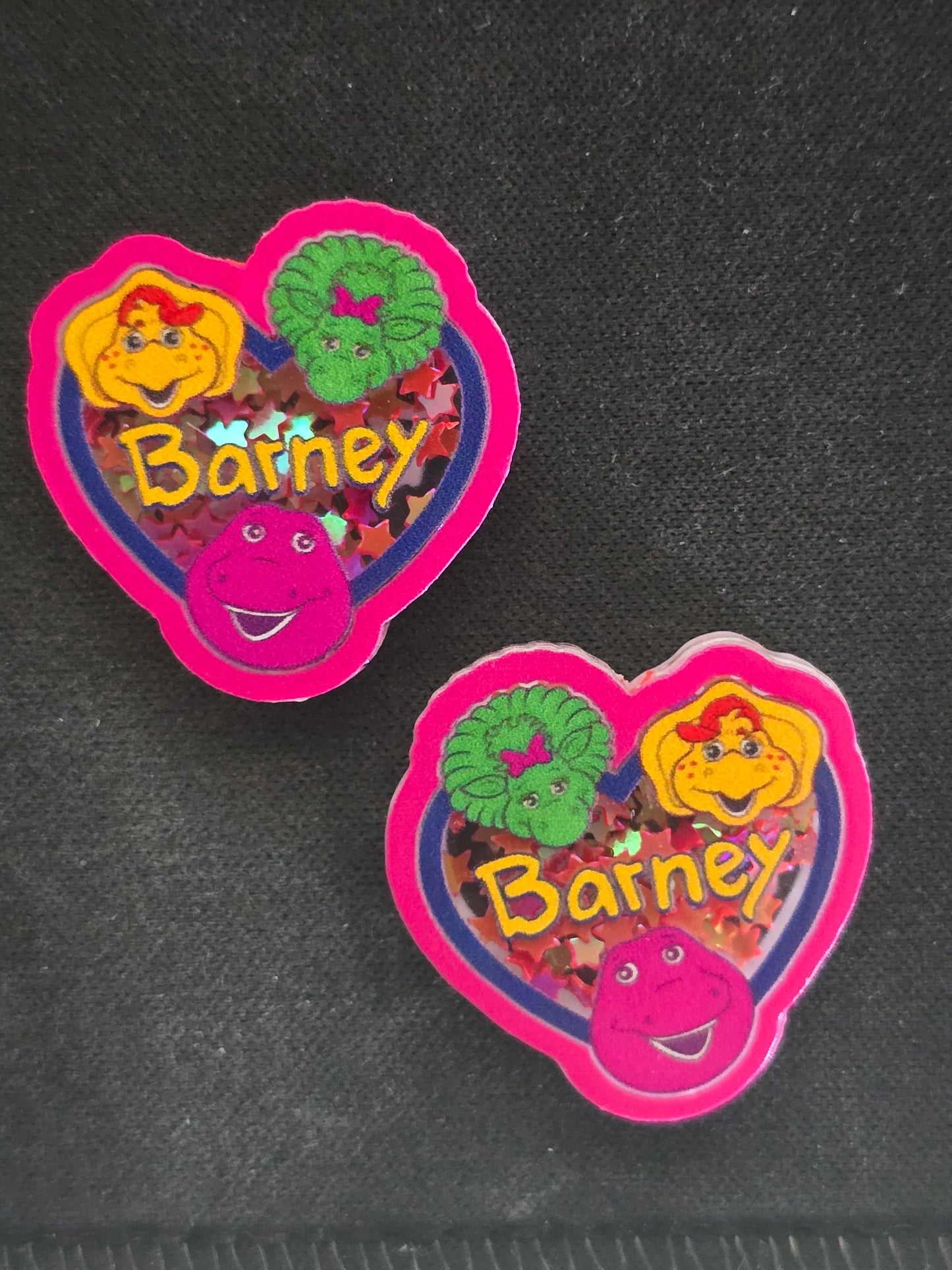 Acrylic focal beads 90's popular characters