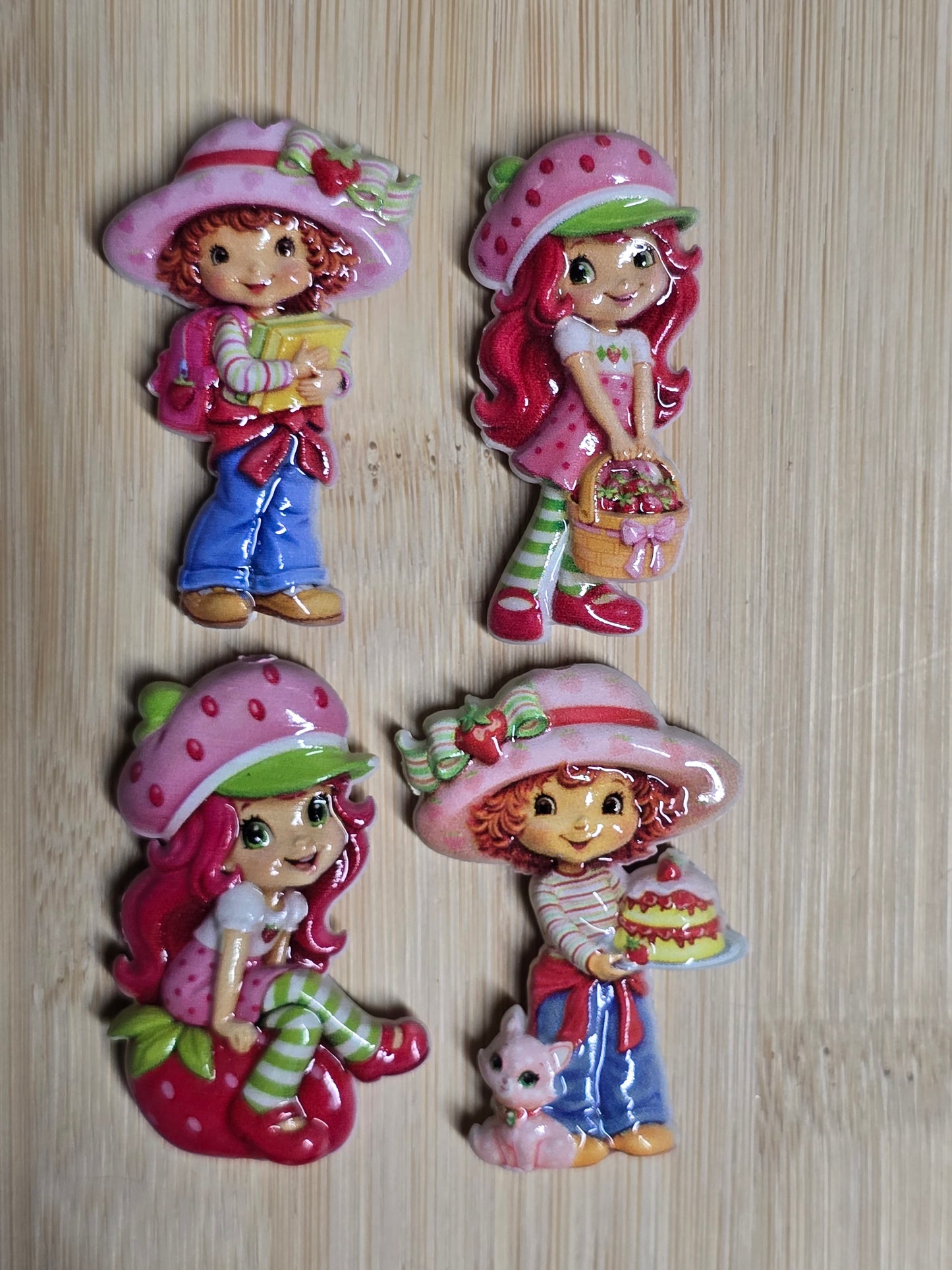 Beads large size 3in. Girl 4pcs
