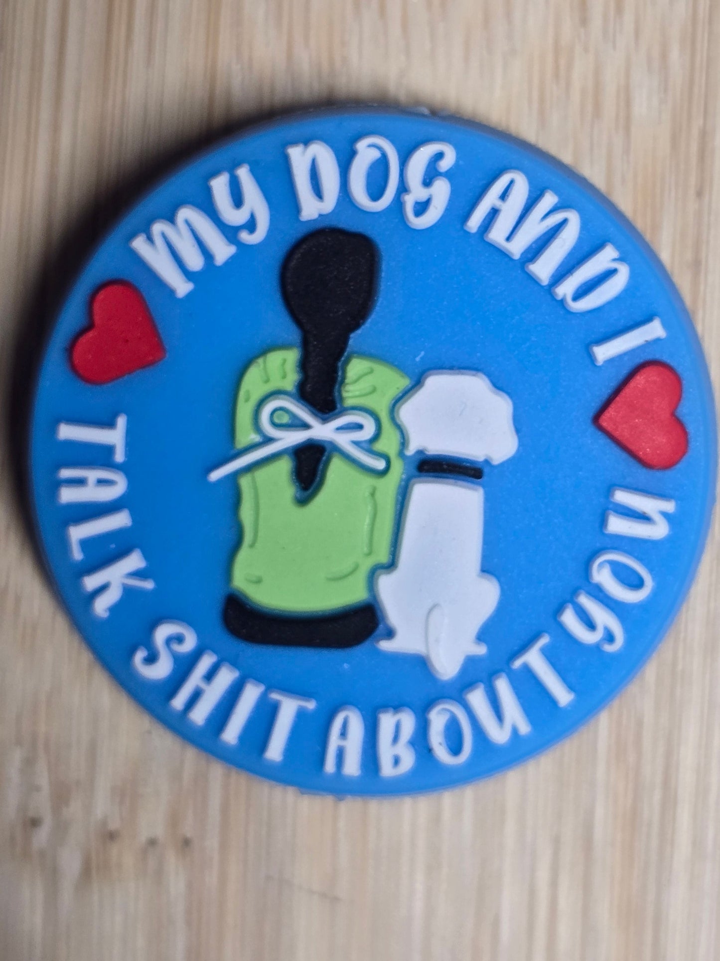 Focal silicone beads sarcastic humor