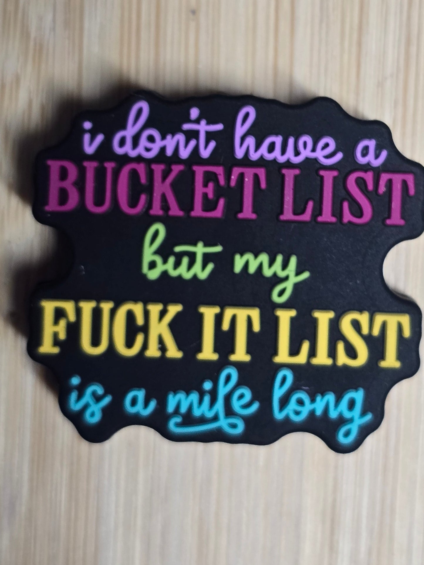 Focal silicone beads adult language