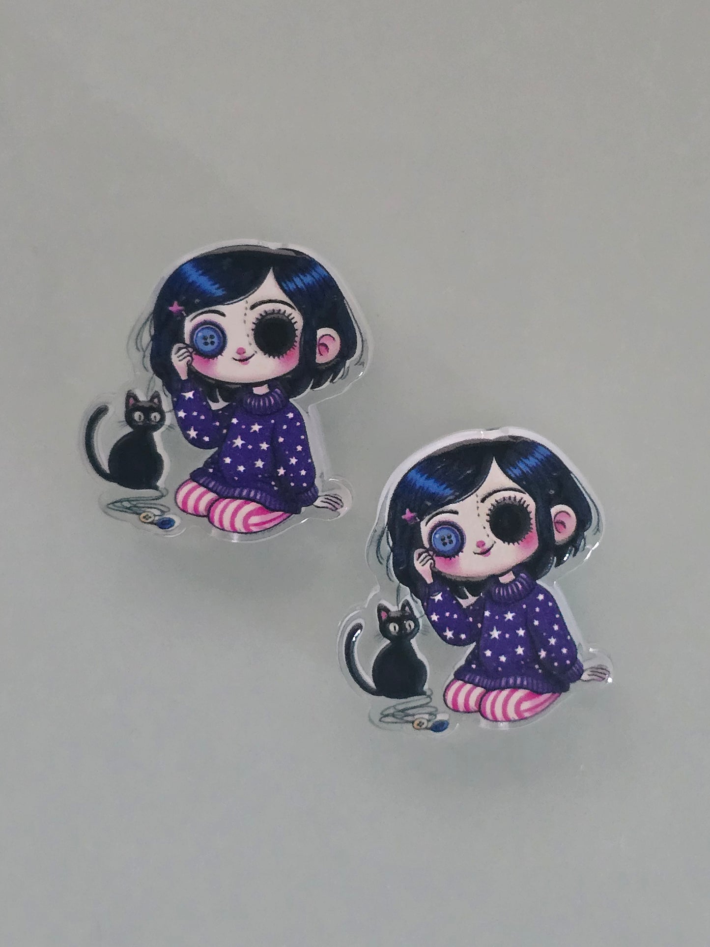 Acrylic focal beads