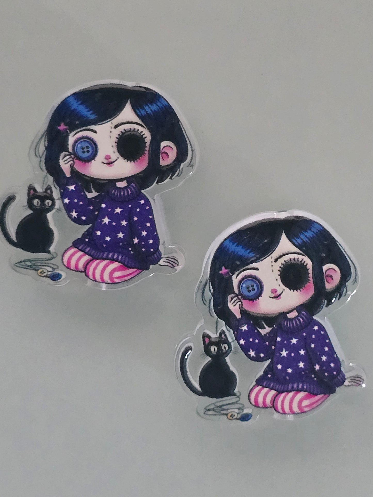 Acrylic focal beads