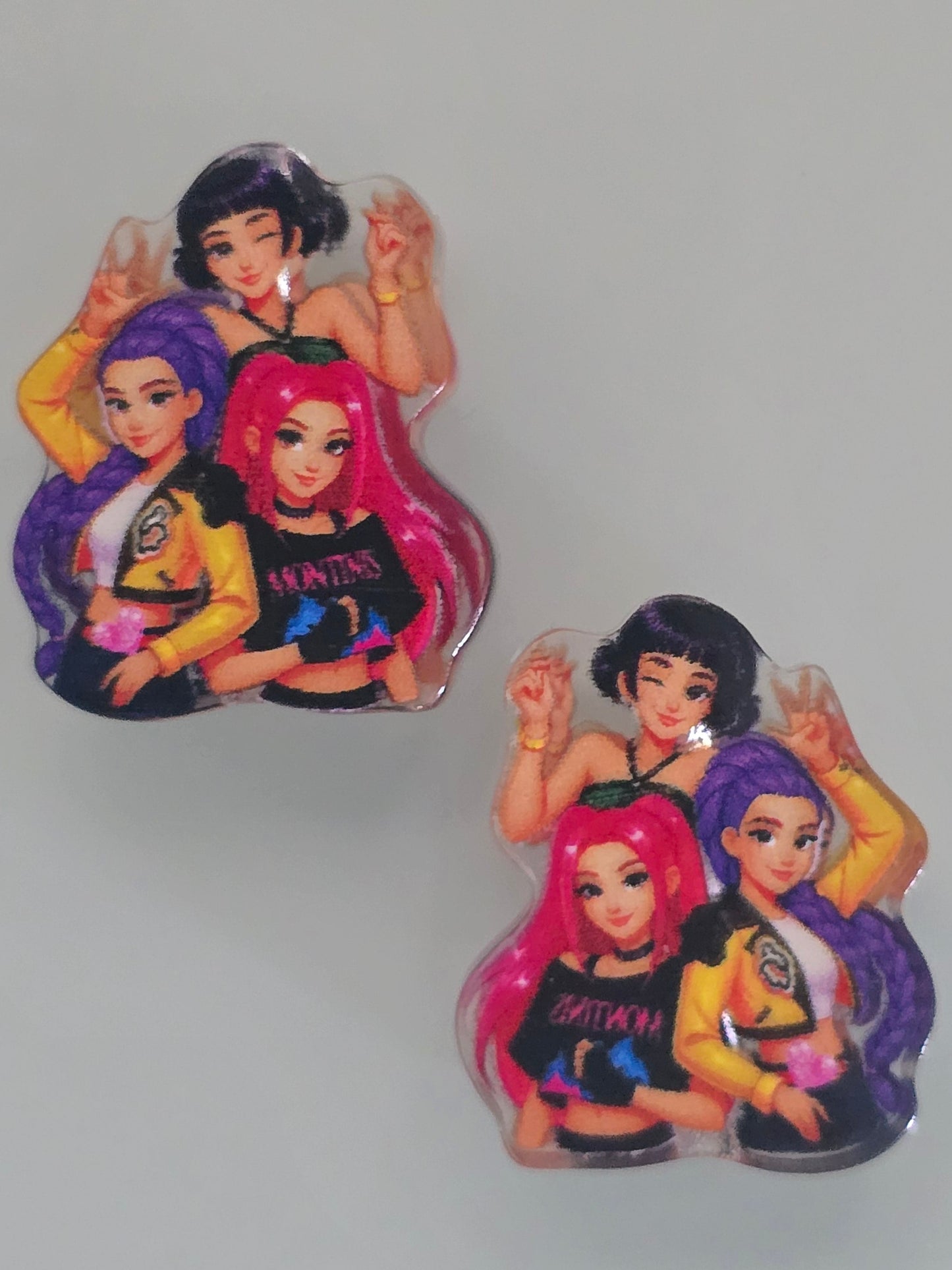 Acrylic focal beads music