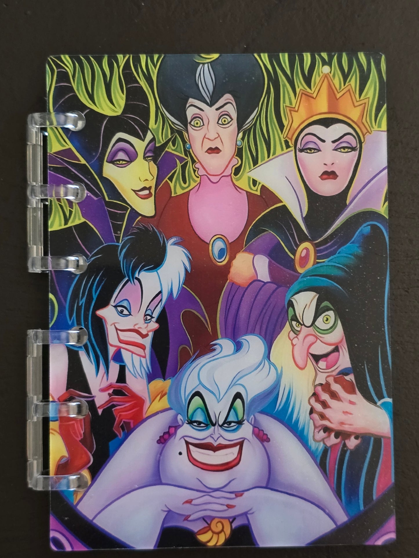 Notebook 4x6 with acrylic front and back cover