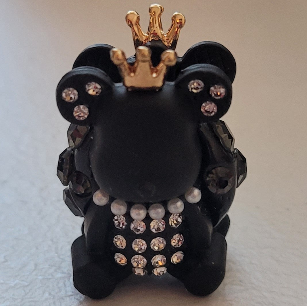 Bears wearing a gold crown