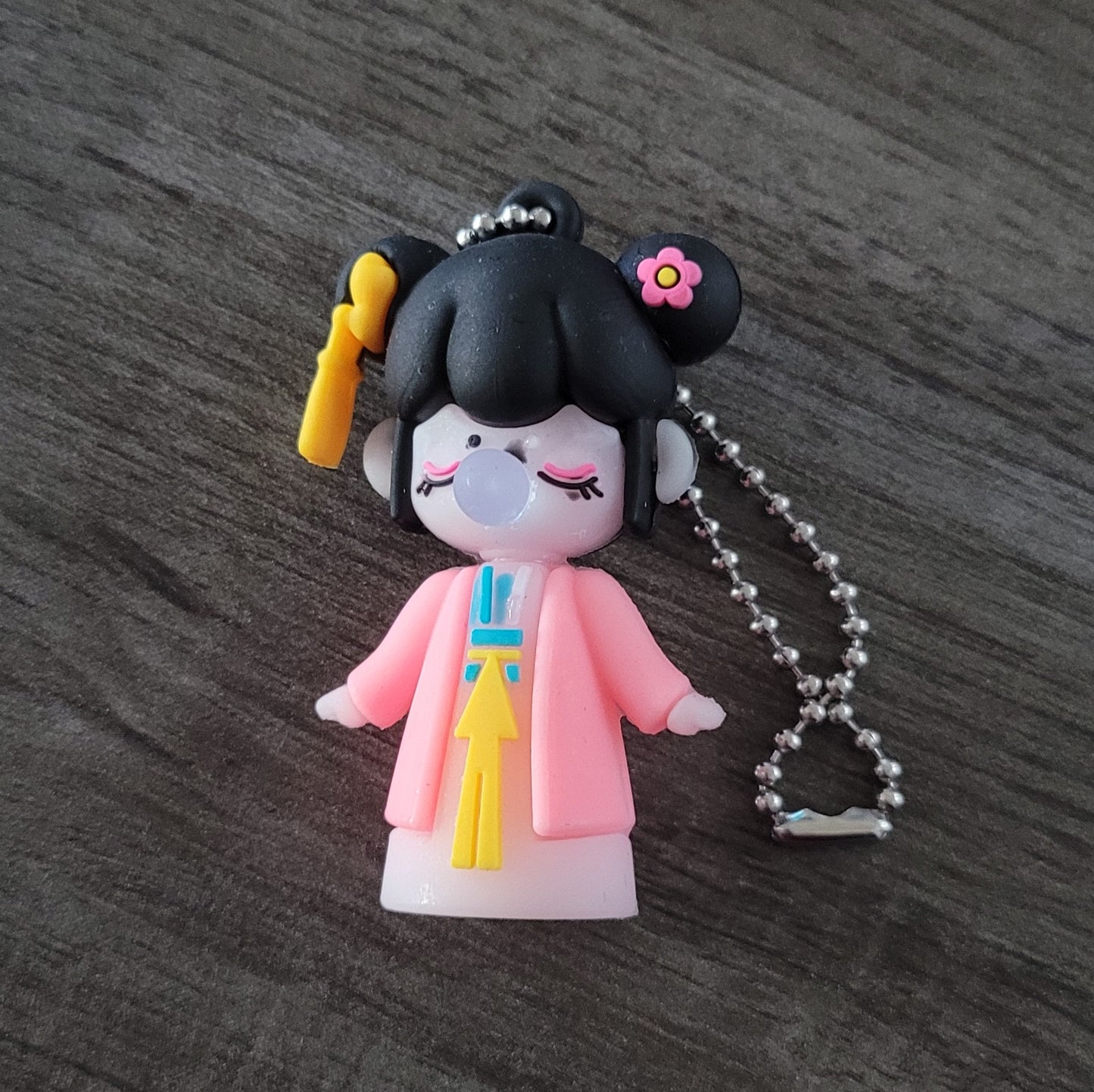 Bubble girl keychain part 2