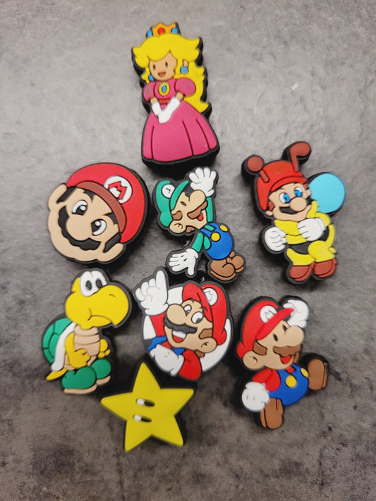 Focal beads- Mario