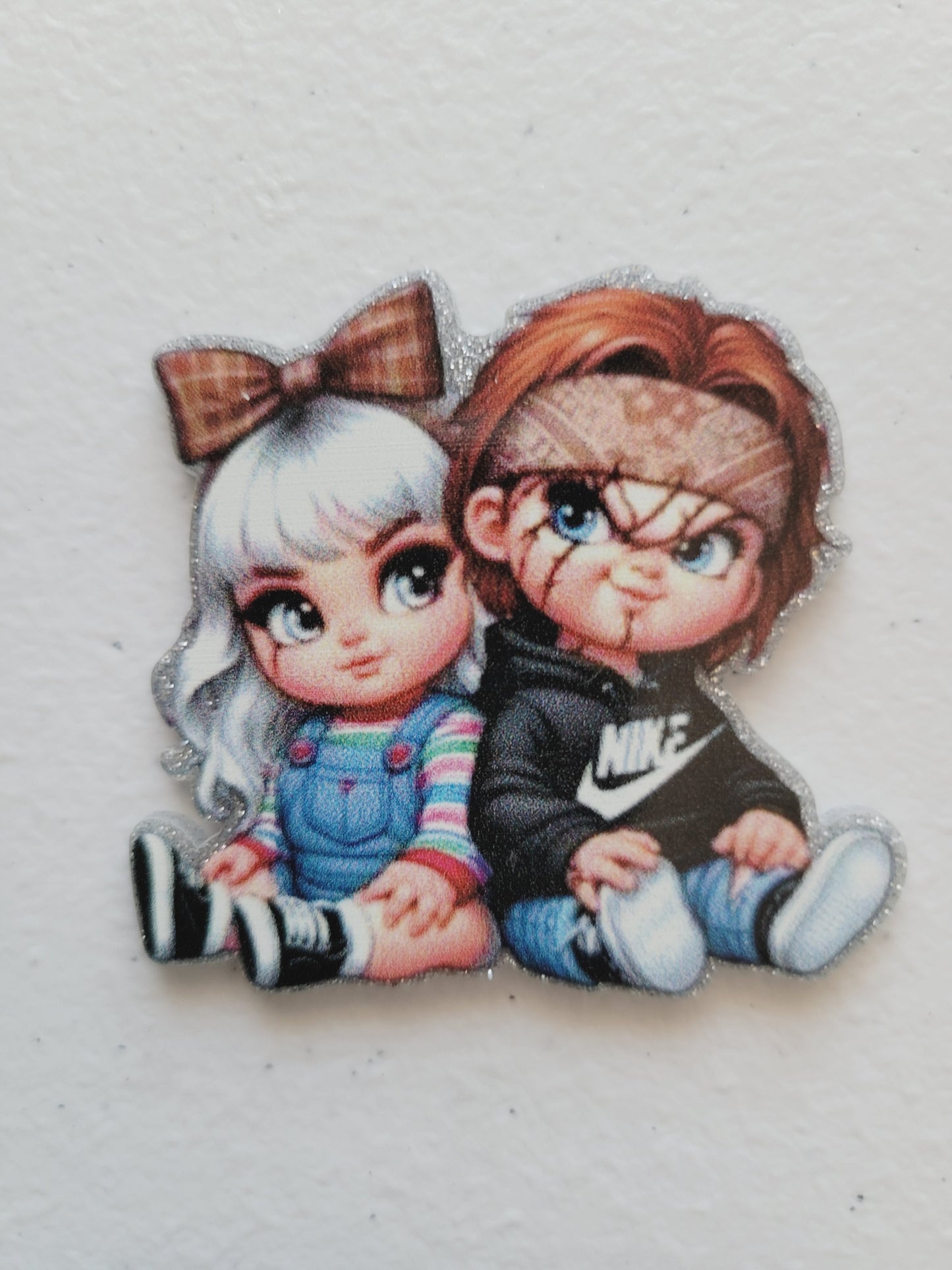 Acrylic flatback diy-Chucky doll and bride of chucky