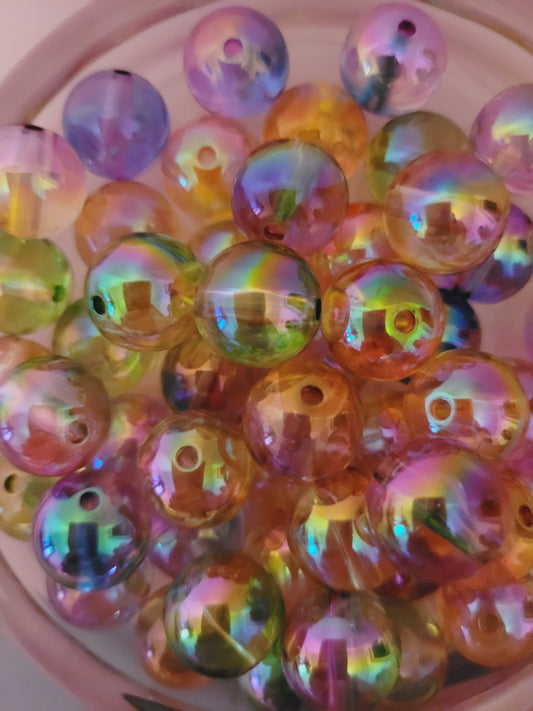 16mm acrylic beads