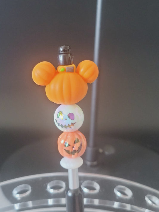 Pen 3D pumpkin mickey ears