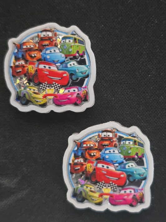 Acrylic focal beads shaker style DS movie
