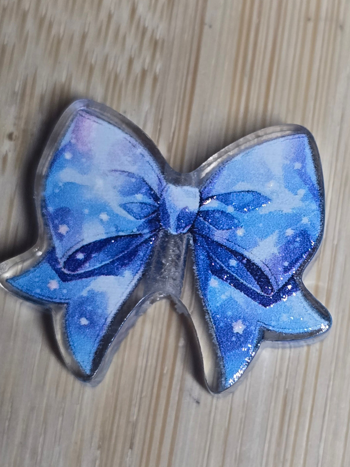 Acrylic focal beads - more Bows
