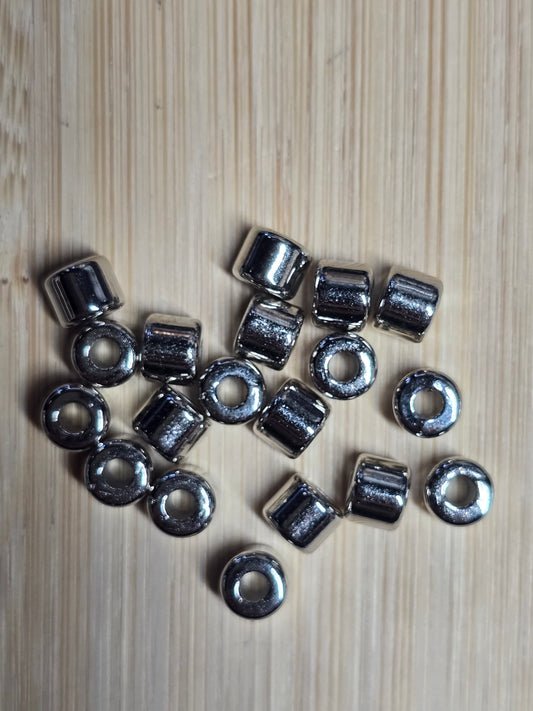 Spacer beads- metal round