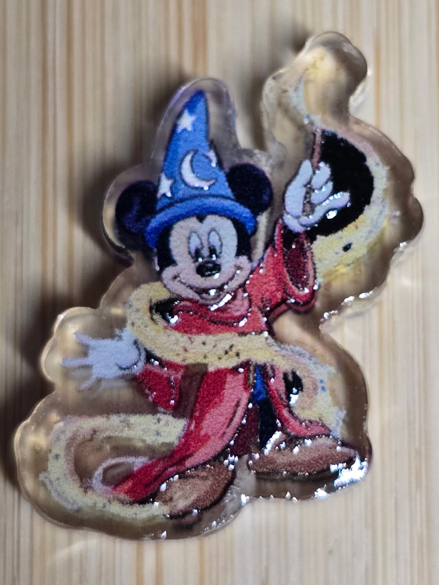 Acrylic focal beads DS magical boy mouse
