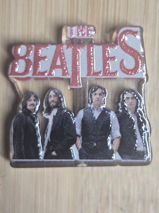 Acrylic focal beads British band