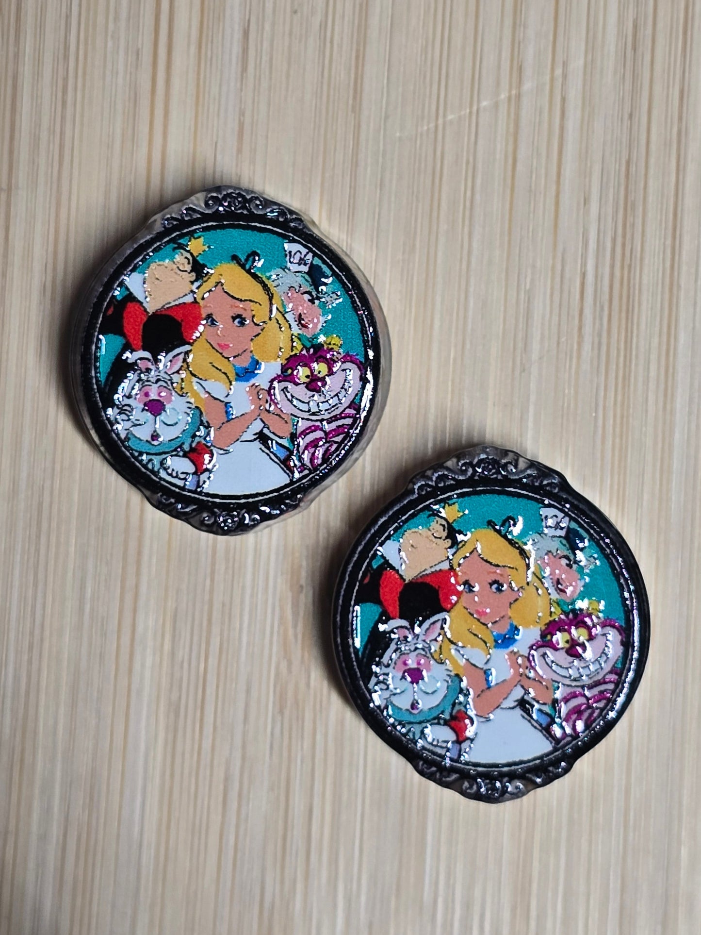 Focal- acrylic focal beads- DS characters