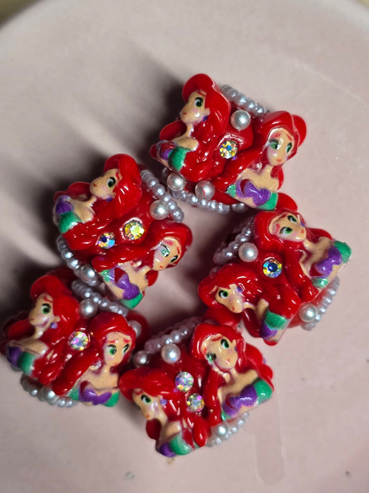 Acrylic beads DS princess mermaid