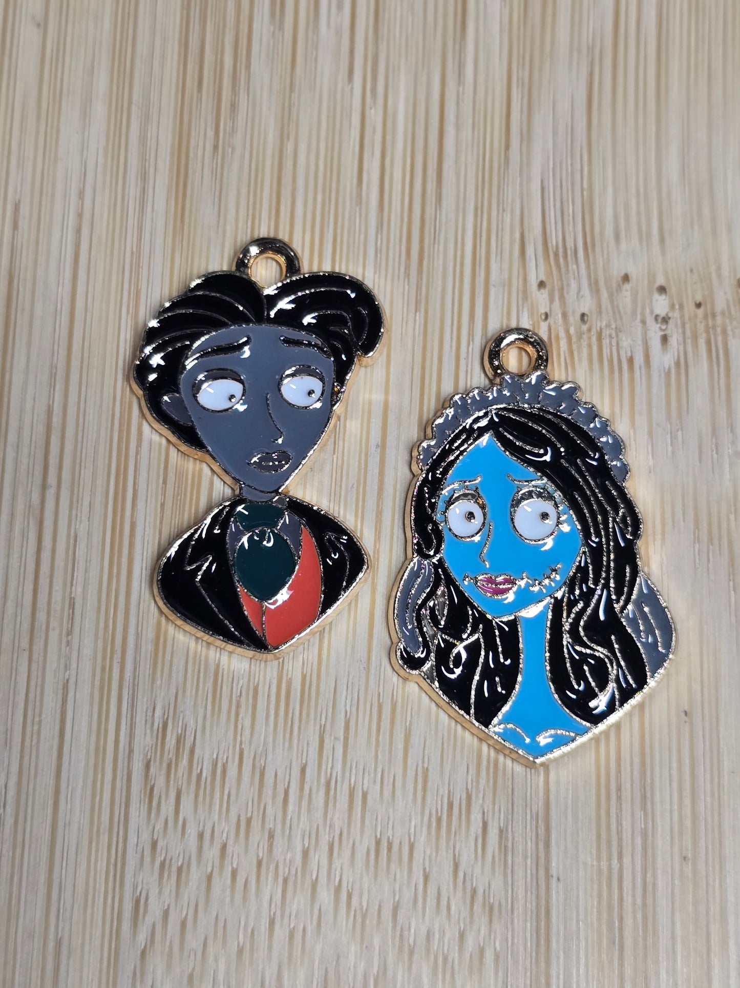 Metal charms