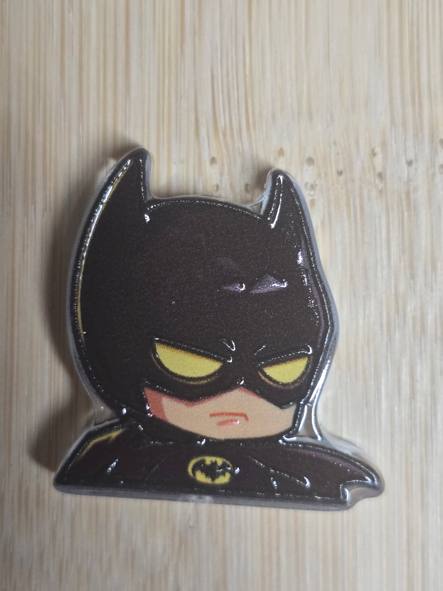 Acrylic focal beads superheros