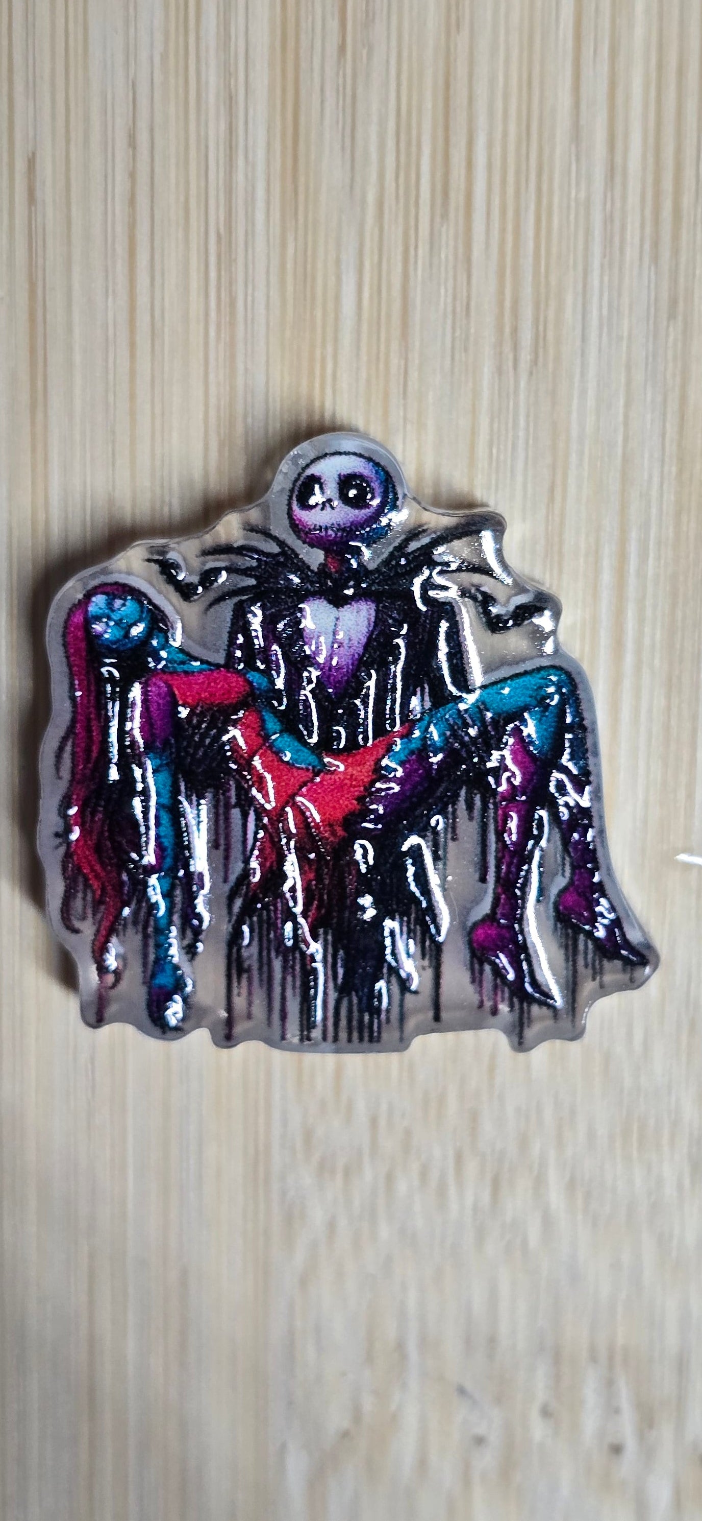 Acrylic focal beads NBC  characters