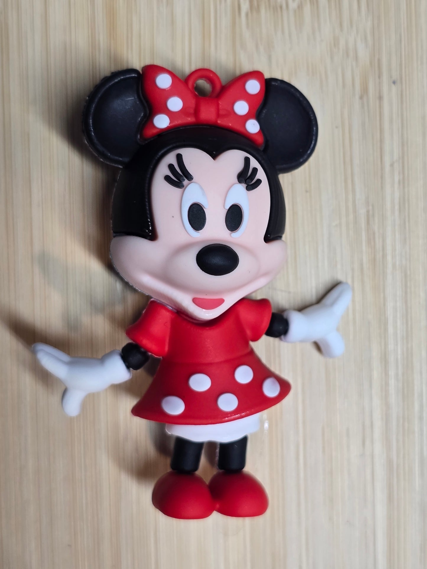 Keychain- silicone material big size DS characters