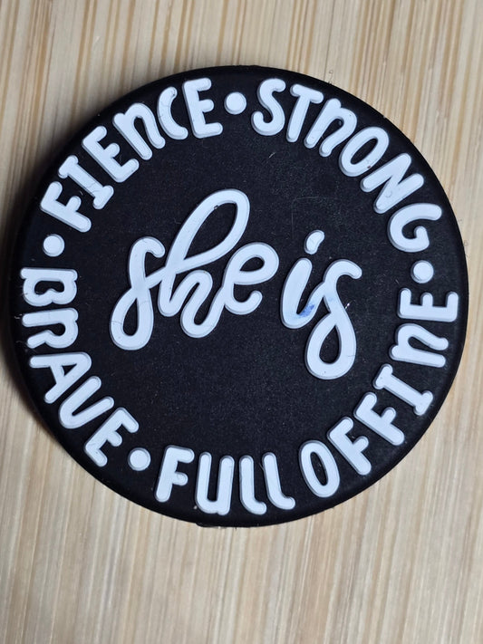 Focal silicone beads inspirational