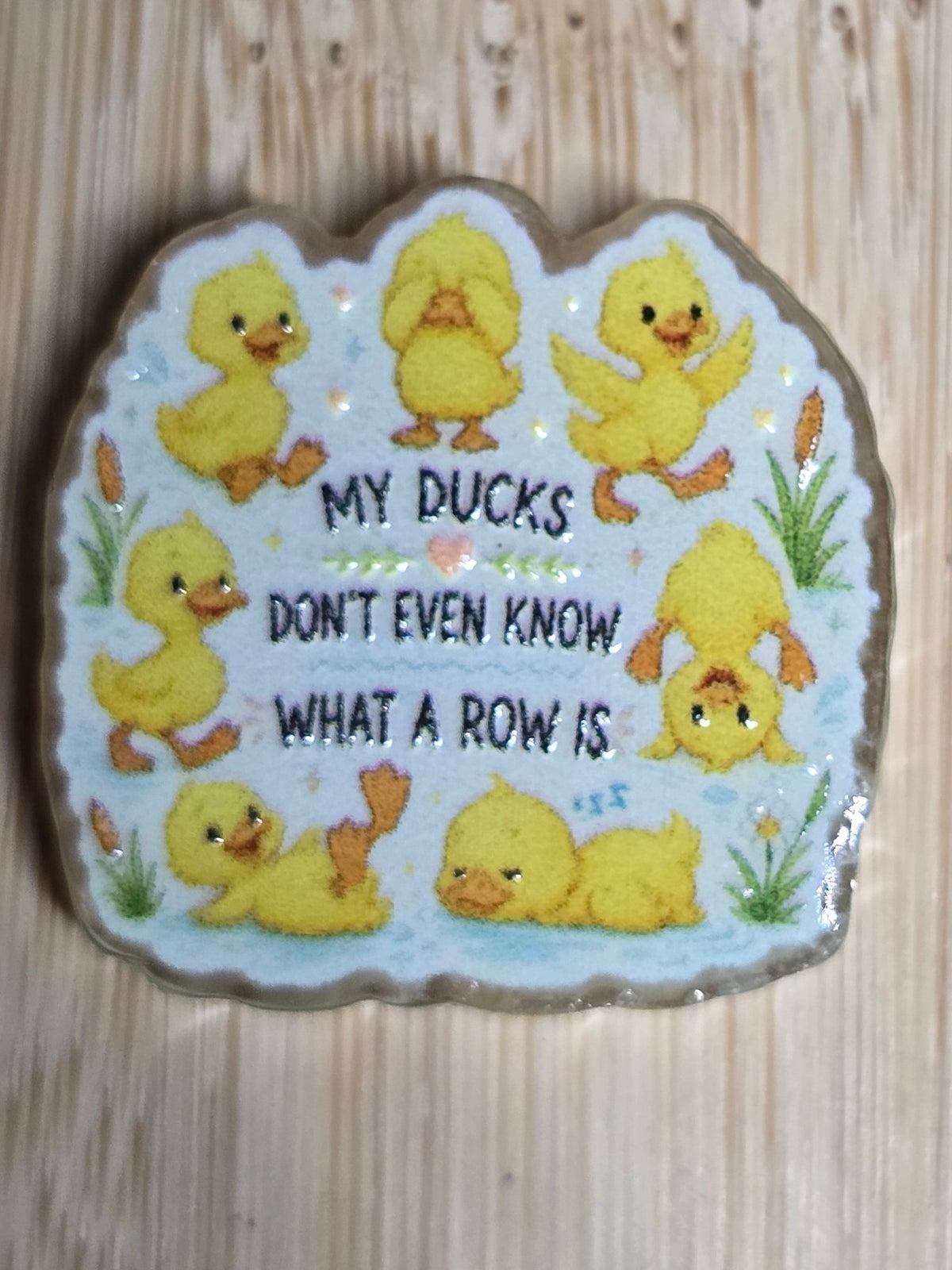 Acrylic focal beads- humor