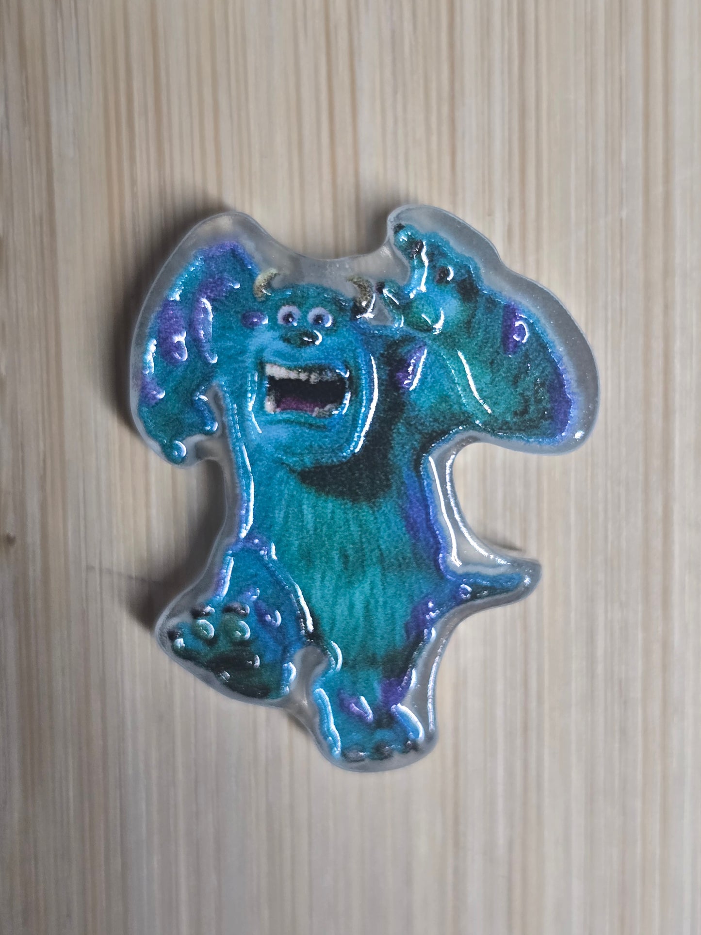 Acrylic focal beads DS monsters