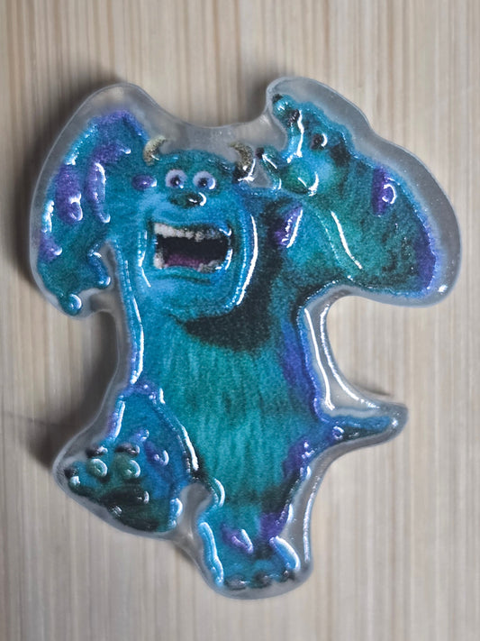 Acrylic focal beads DS monsters