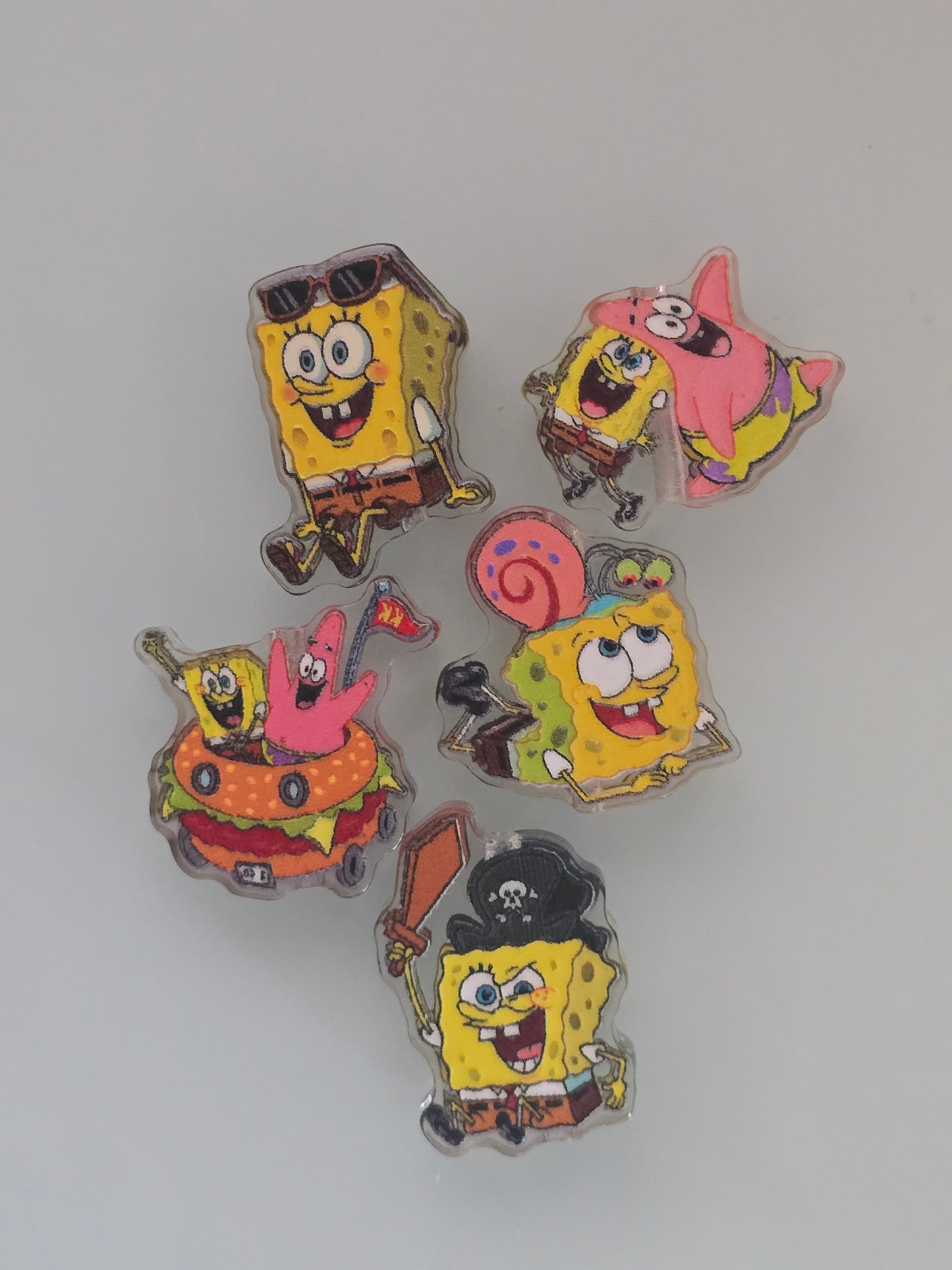 Acrylic focal beads SB mix