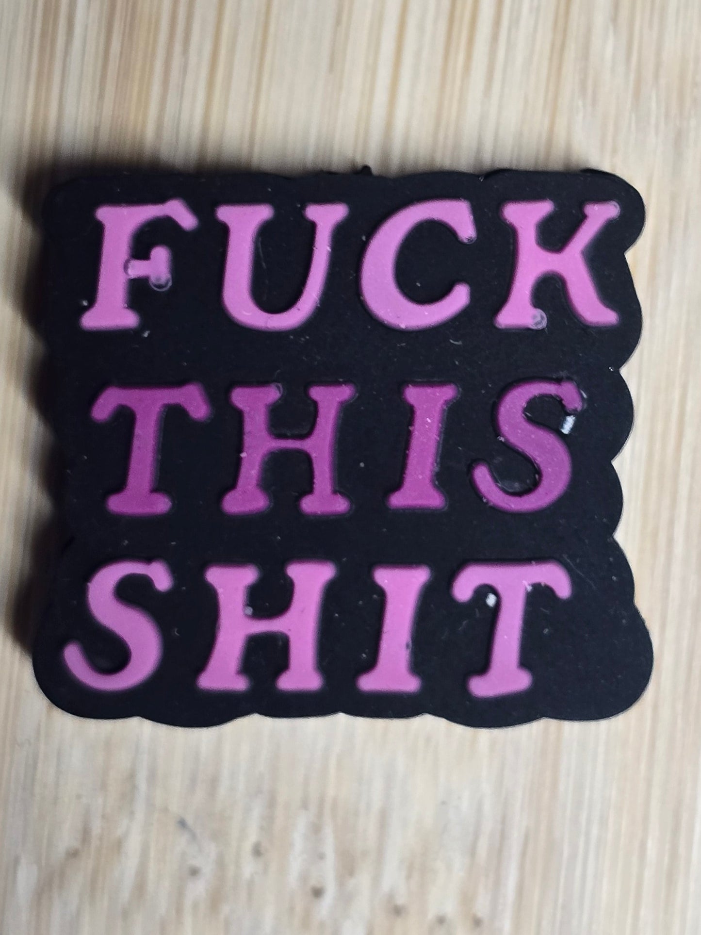 Focal silicone beads adult language