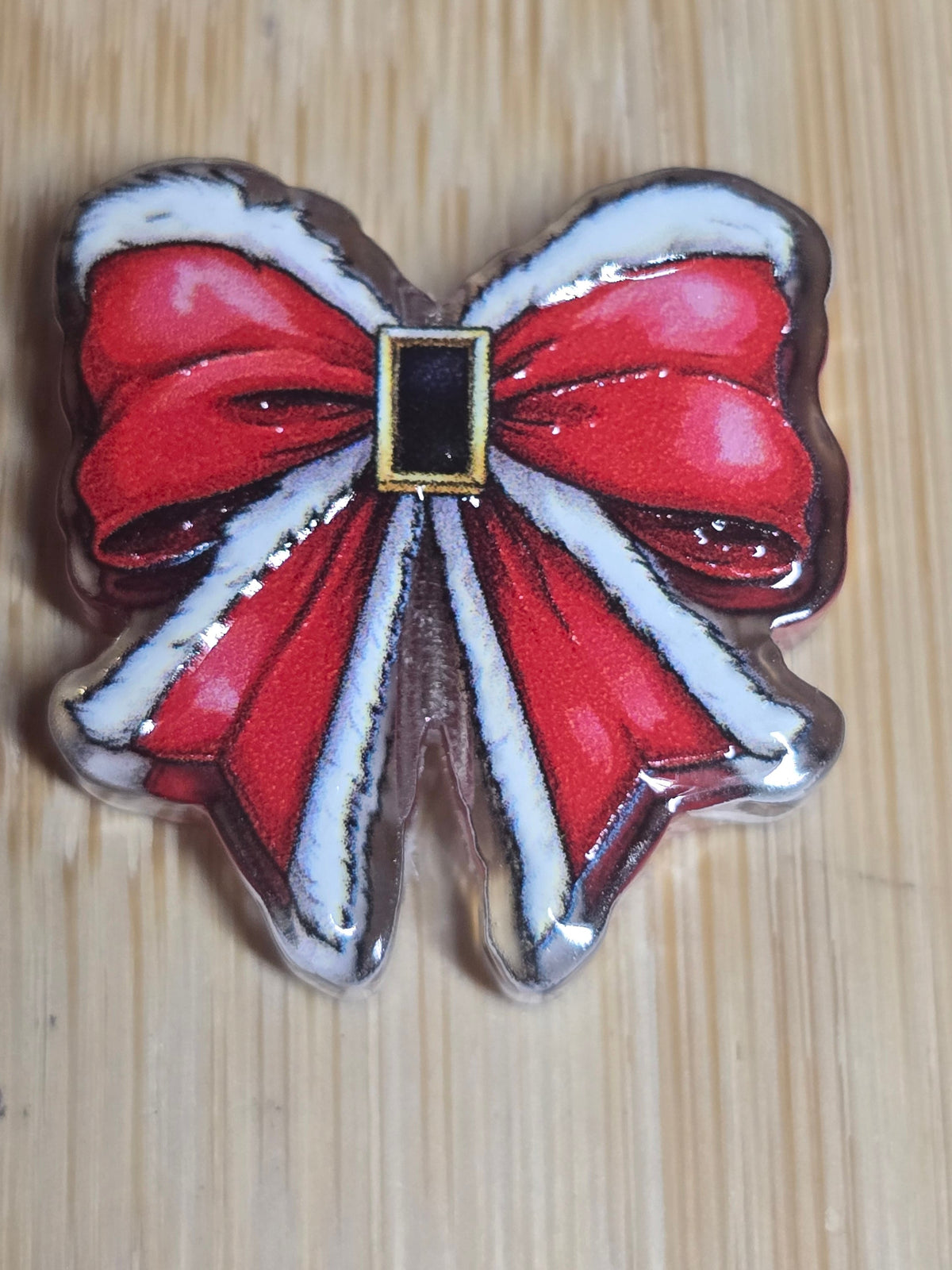 Acrylic focal beads- its christmas