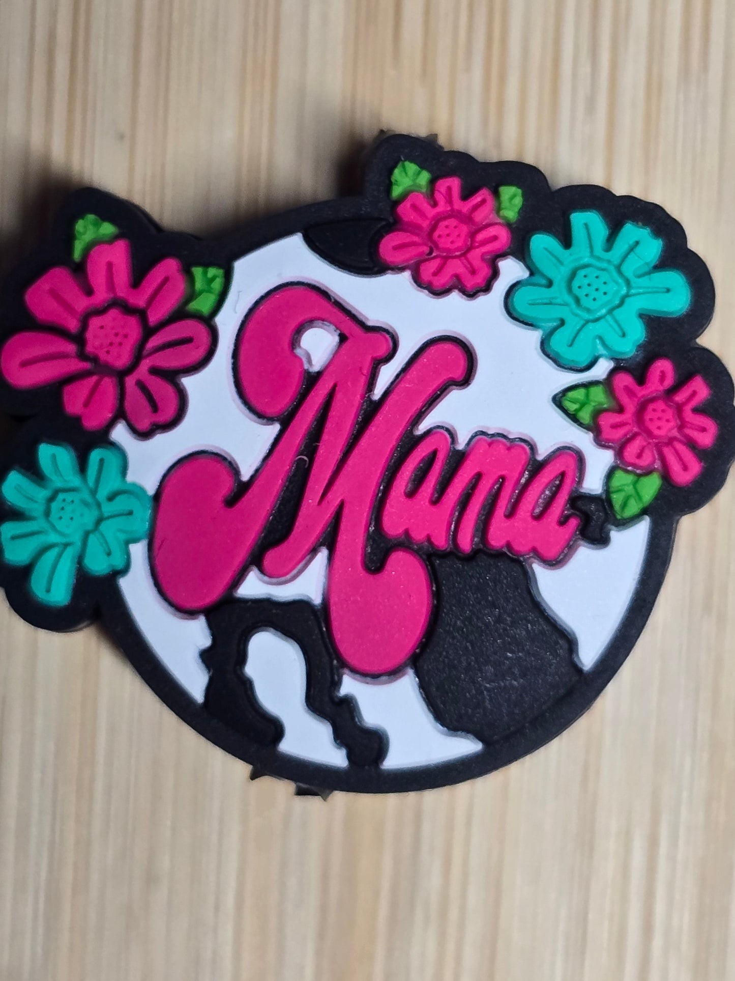 Focal silicone beads mama