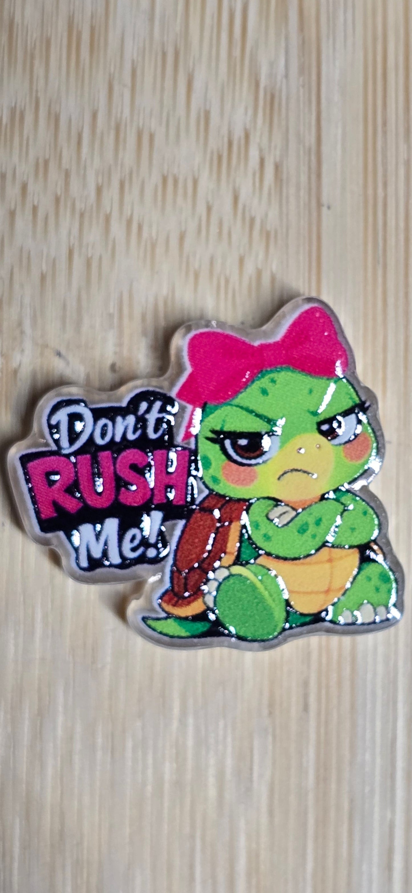 Acrylic focal beads- humor