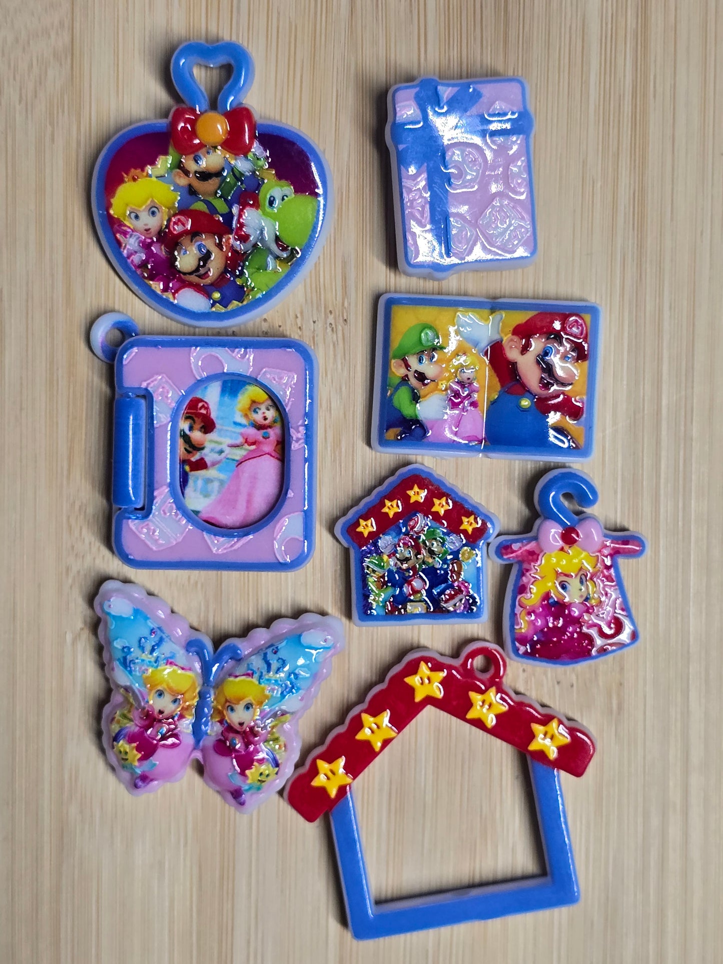 Acrylic beads gaming characters