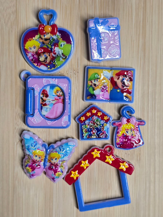 Acrylic beads gaming characters