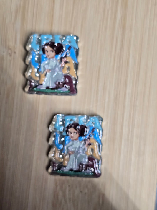 Acrylic focal beads DS- Character
