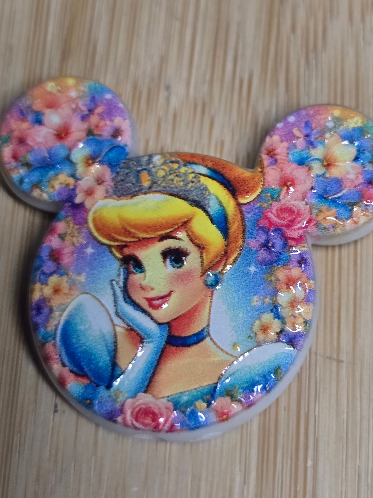 Acrylic/resin beads DS mouse head shape