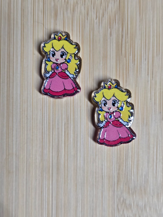 Focal- acrylic focal beads character