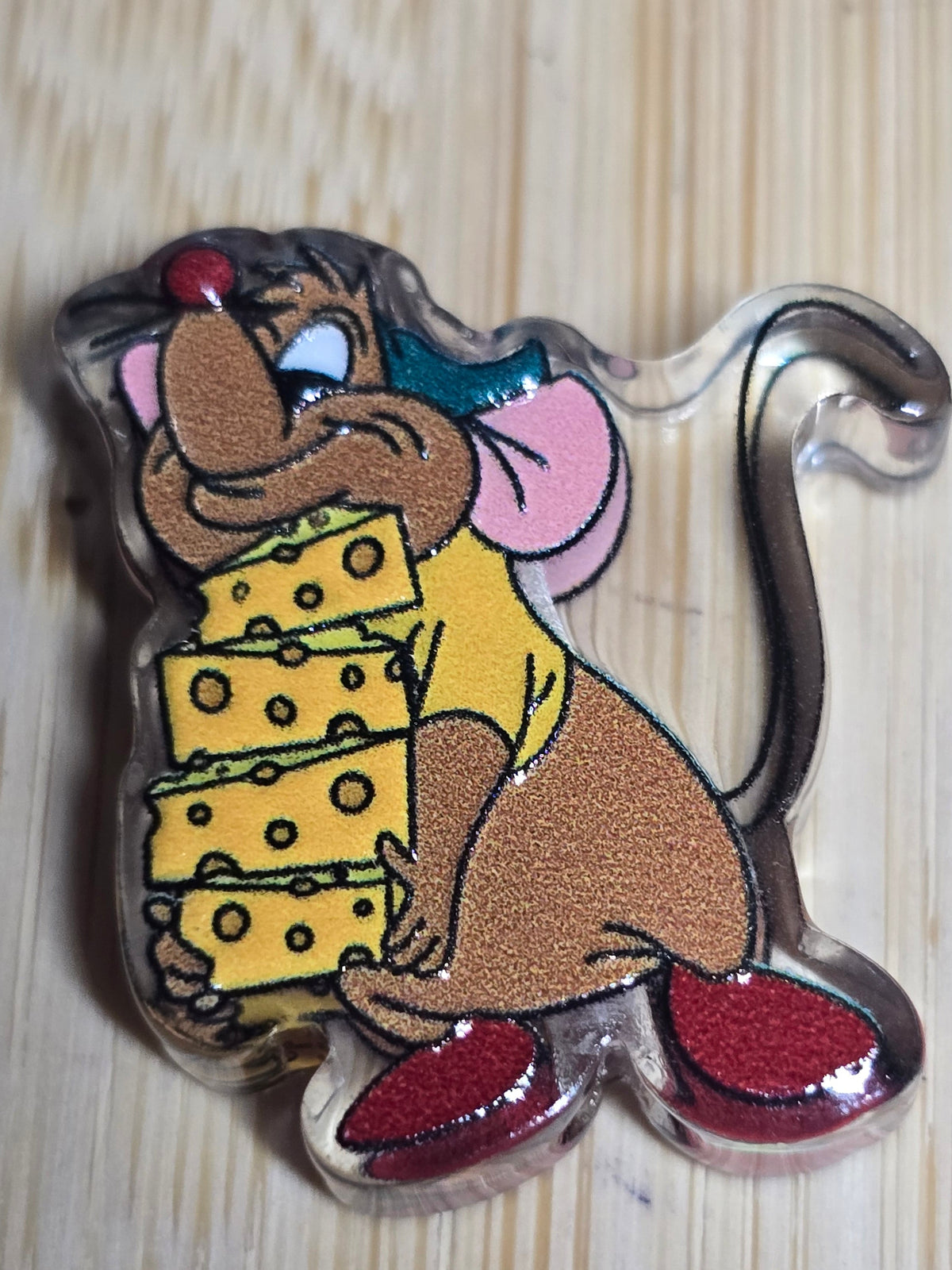Acrylic focal beads DS mouse character