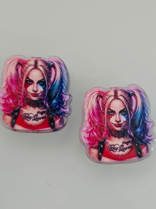 Acrylic focal beads villian girlfriend