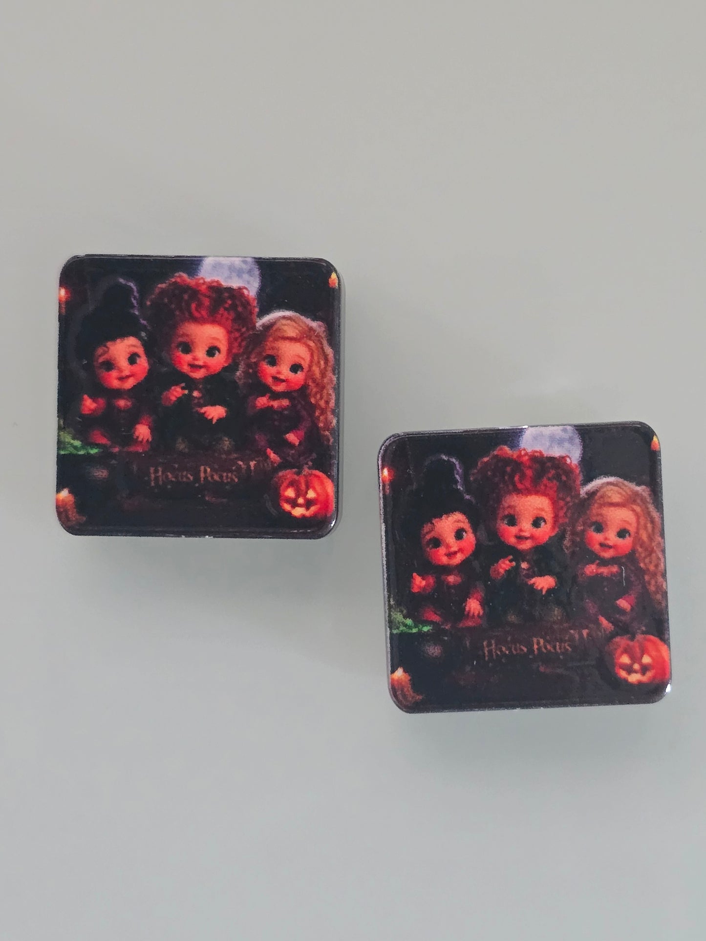 Acrylic focal beads Halloween movie