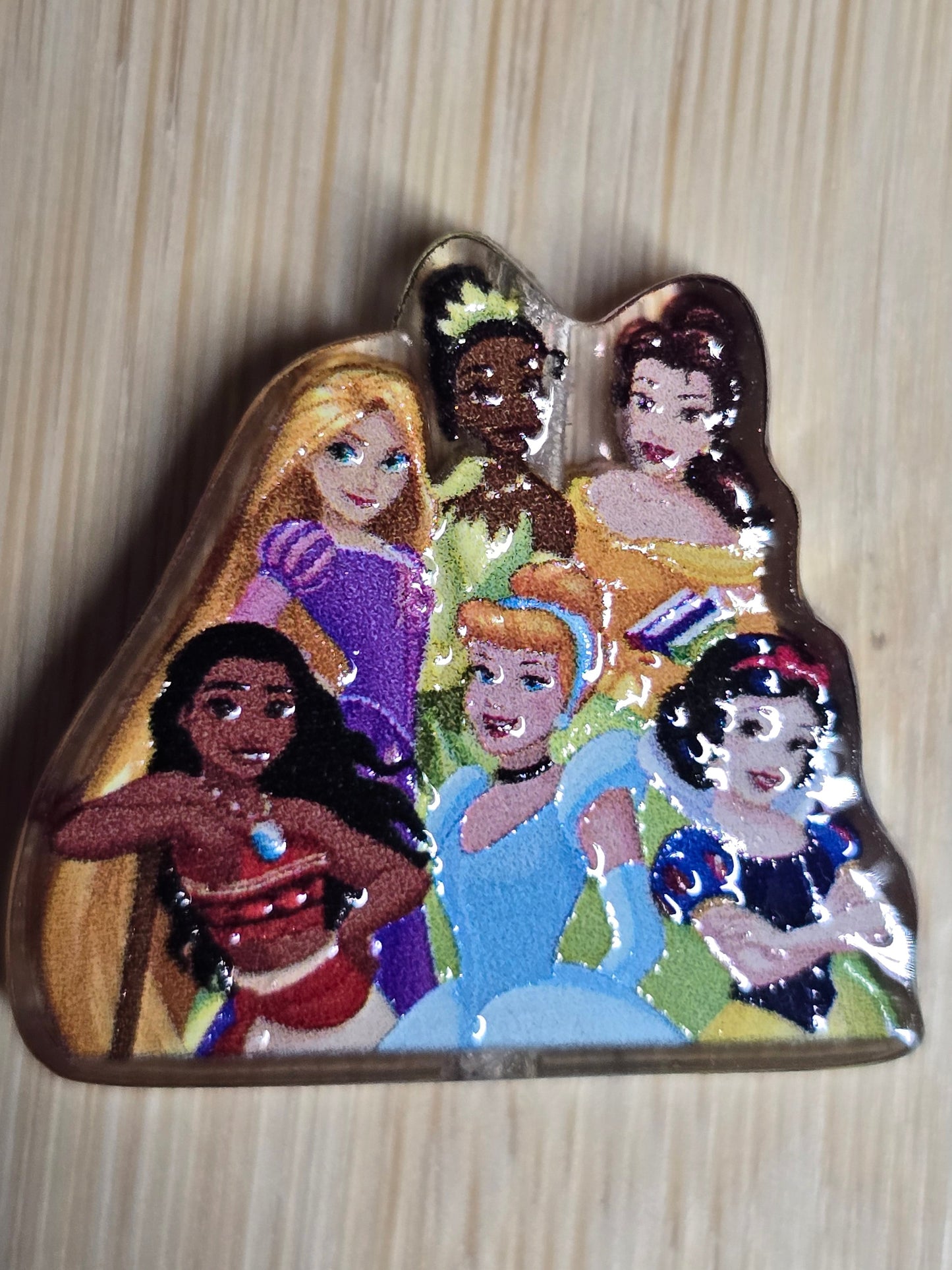 Acrylic focal beads DS princesses