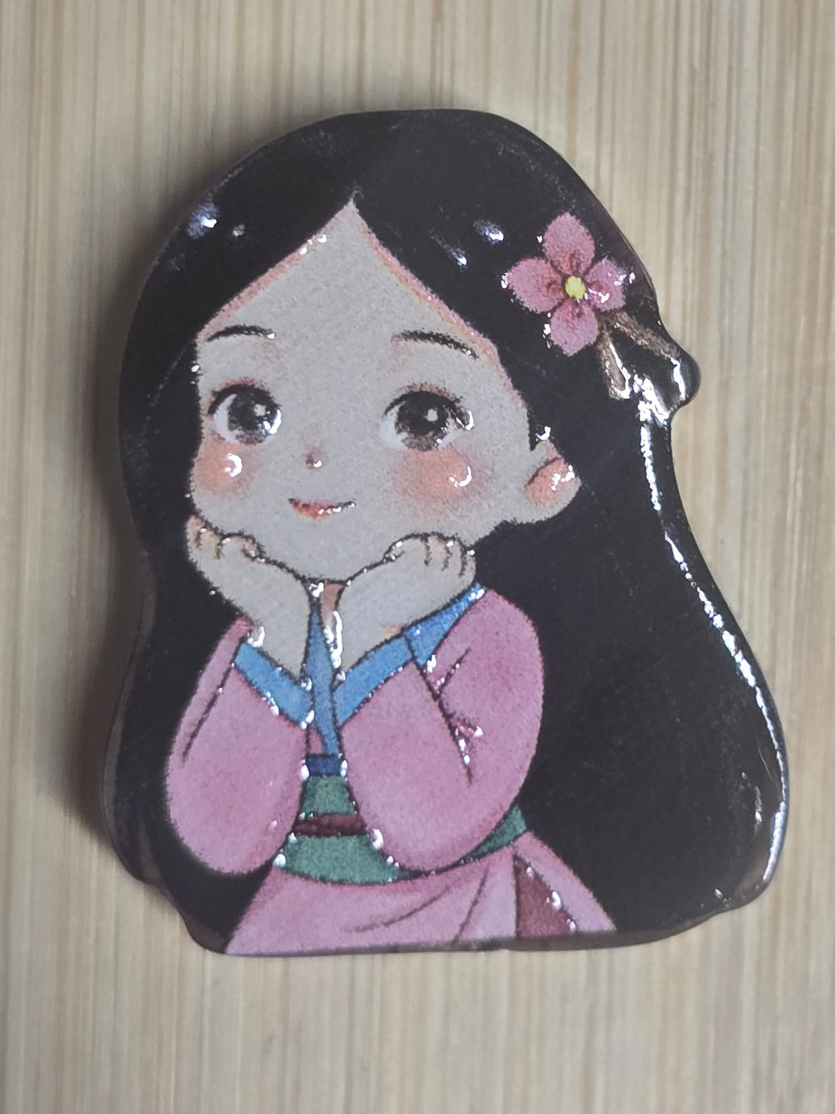 Acrylic focal beads DS princess