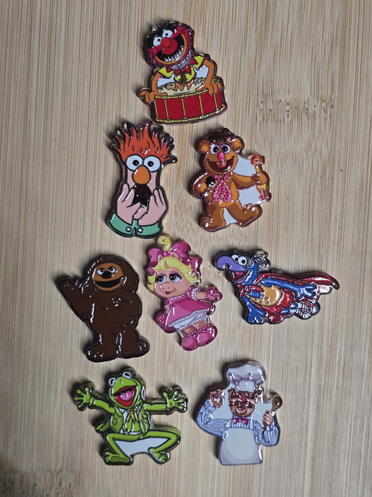 Focal acrylic beads muppet mix