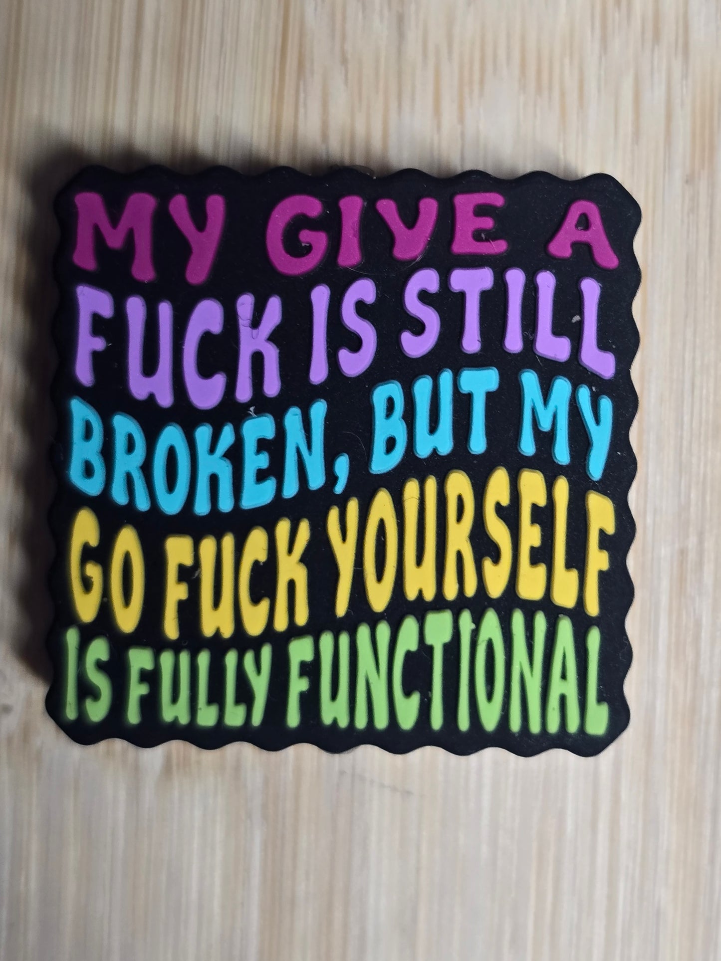 Focal silicone beads adult language