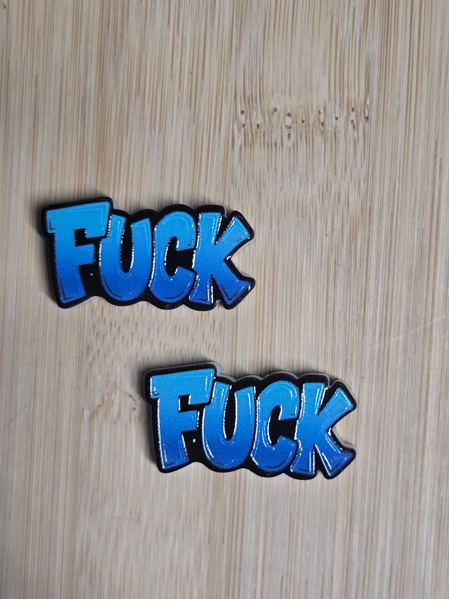 Focal- acrylic focal beads- adult humor