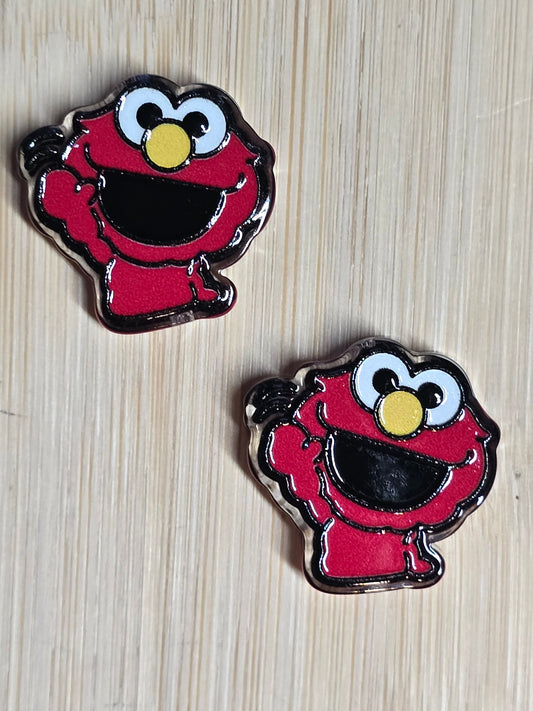 Acrylic focal beads children's TV show red character